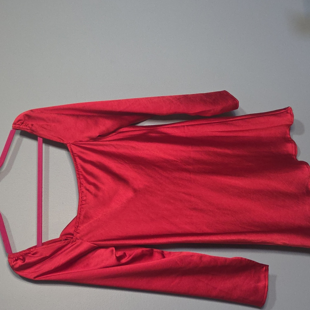 Princess Polly Phillipa Long Sleeve Mini Dress Size 4 - Picture 7 of 7